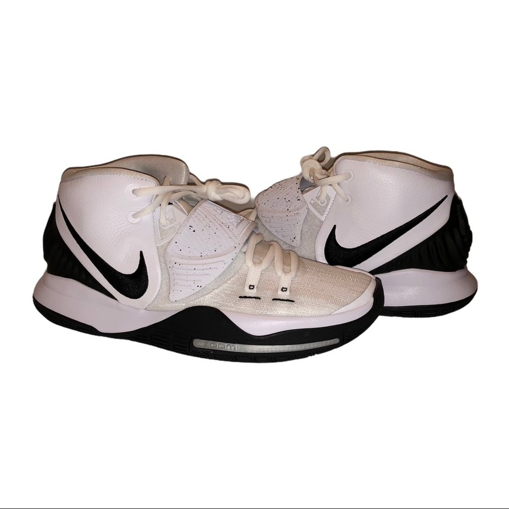 Nike Kyrie 6 Oreo BQ4630-100 Pure Platinum Shoes